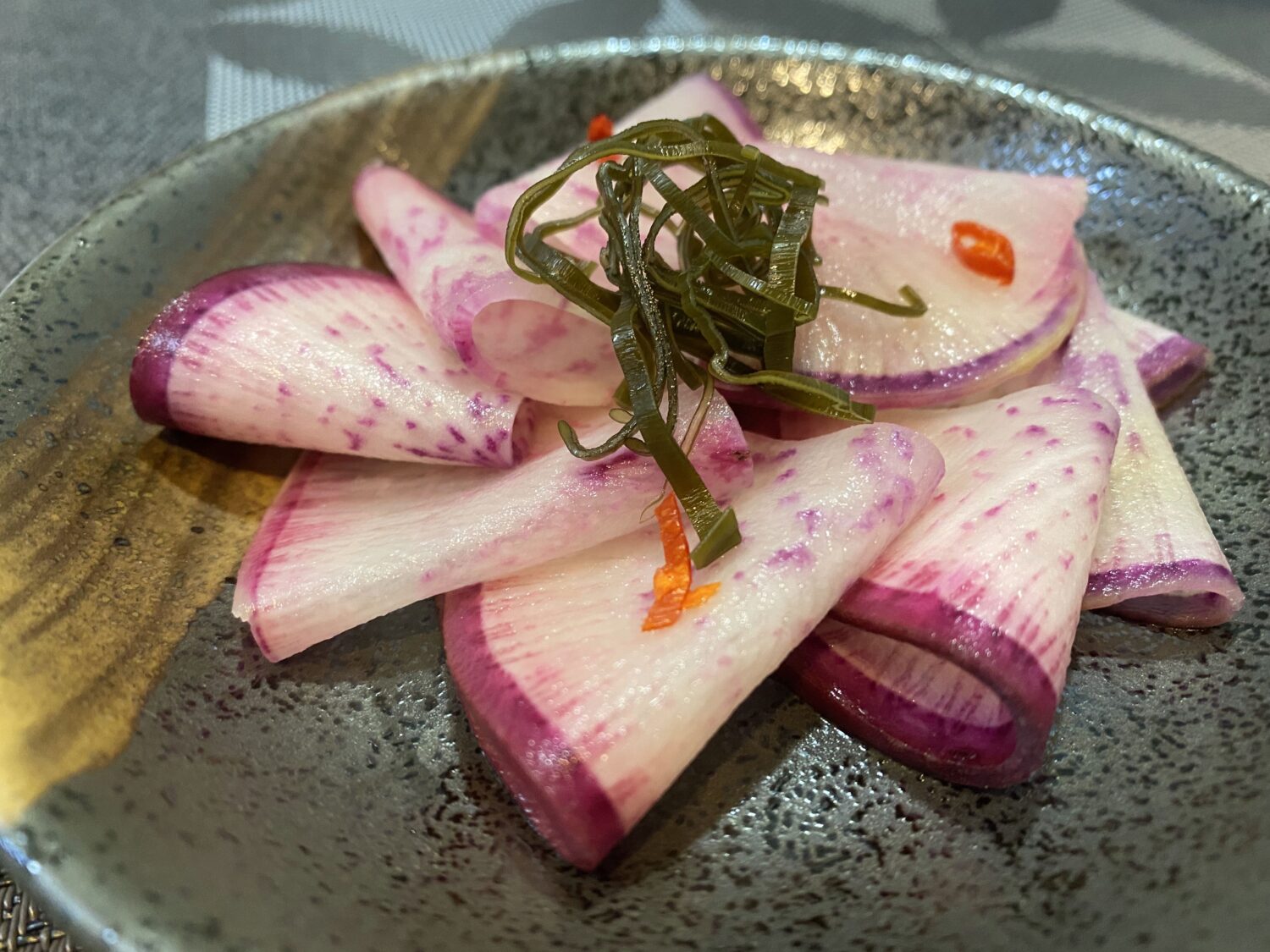 レシピ 紫大根の千枚漬け 甘酢漬け 簡単 美味しい作り方